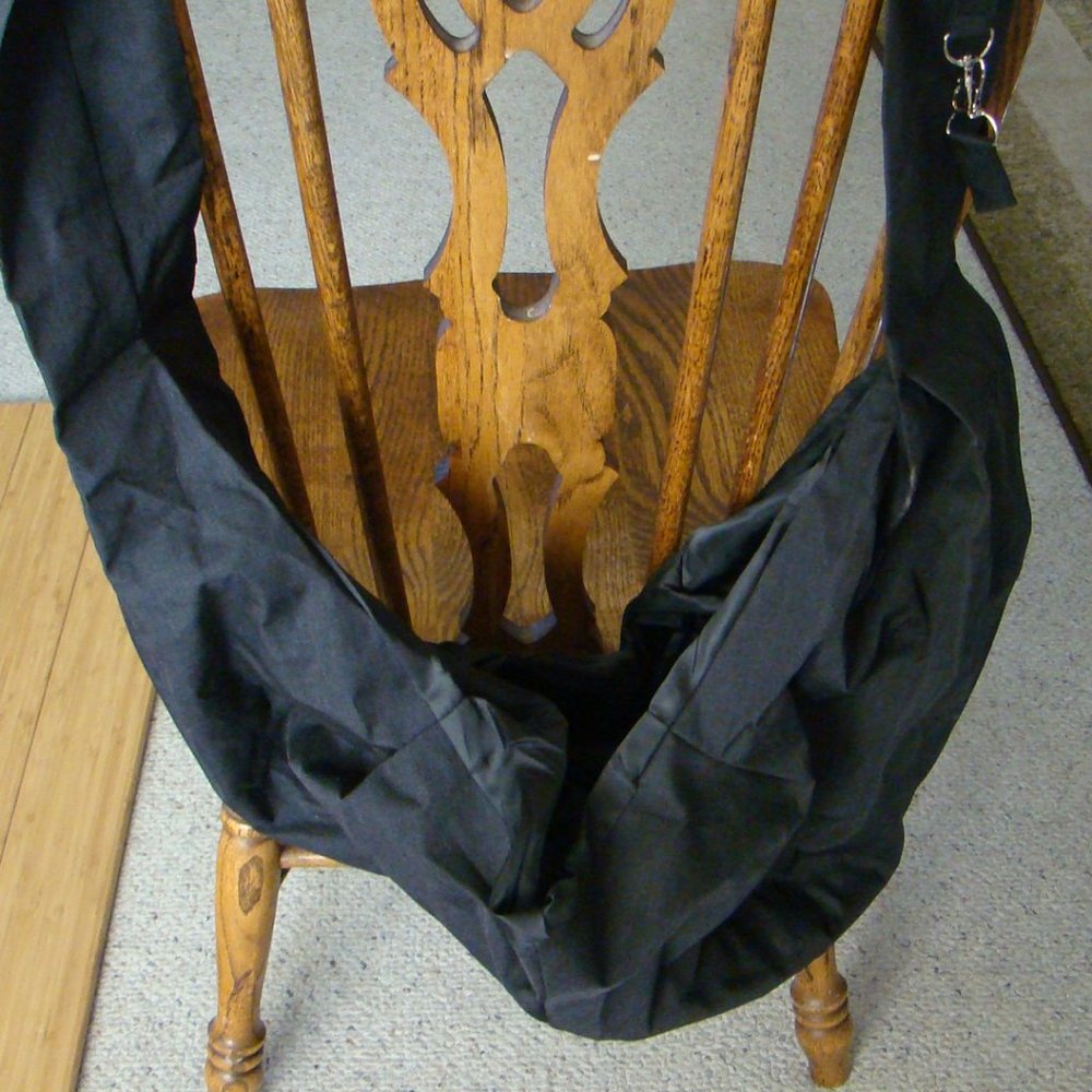 Chic Black Dog Carrier Sling